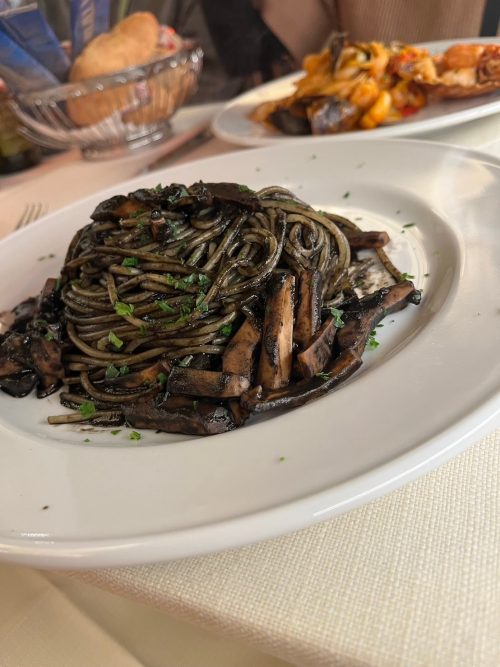 イカスミパスタをいただきました♡