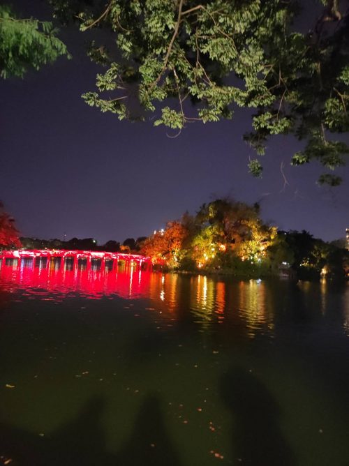 ハエンキム湖夜景