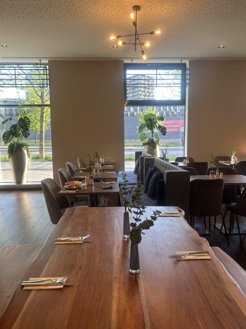 快適だったウィーンのホテル：朝食会場