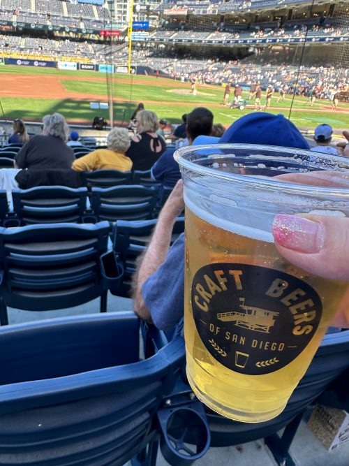 ビール買いました！