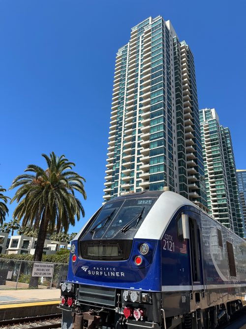アムトラックに乗って、サンディエゴへ