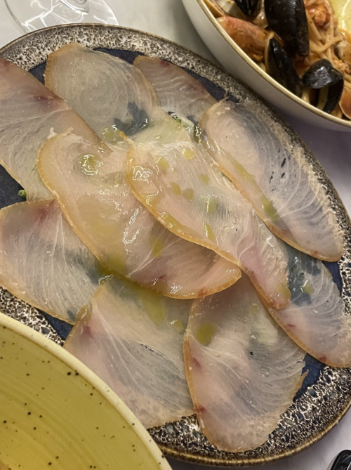 メカジキのカルパッチョ