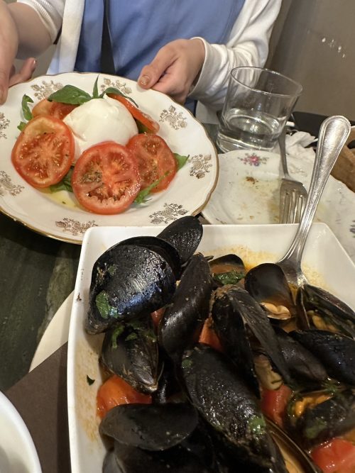 絶品だったムール貝