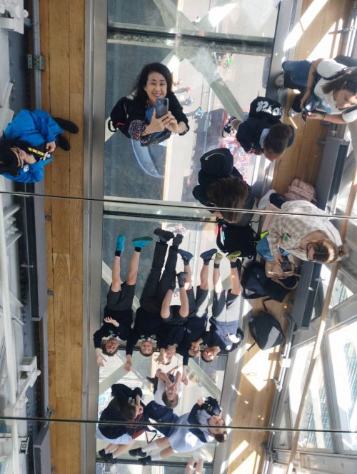 タワーブリッジの塔に登りました