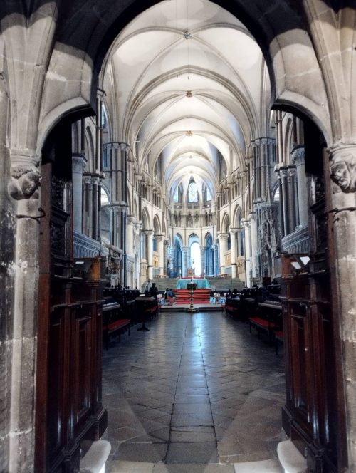 カンタベリー大聖堂の中