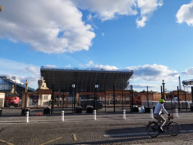 オリンピック会場の下見