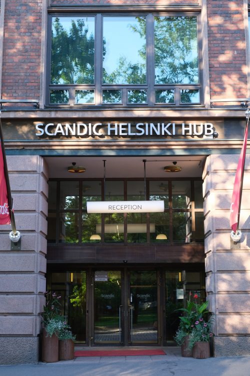 ホテル「スカンディックヘルシンキハブ」
