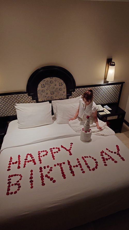 ハッピーバースデーのサプライズ！