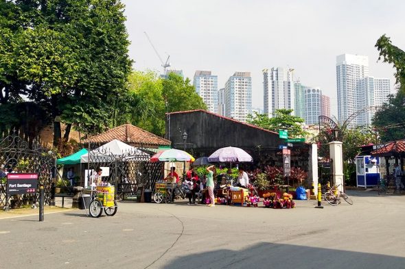 マニラの街並み