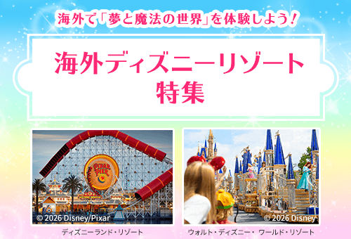 海外ディズニーリゾートへの旅