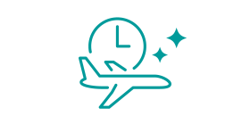 時間帯の良いフライト多数