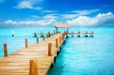 カリブの綺麗な海　カンクン