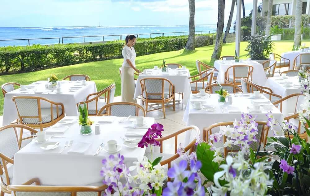 サンデーブランチがおすすめの「オーキッズ」（ハレクラニホテル）