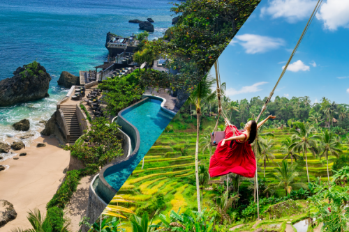 バリ島ビーチ×ウブド