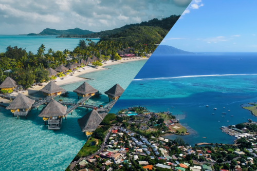 ボラボラ島×パペーテ