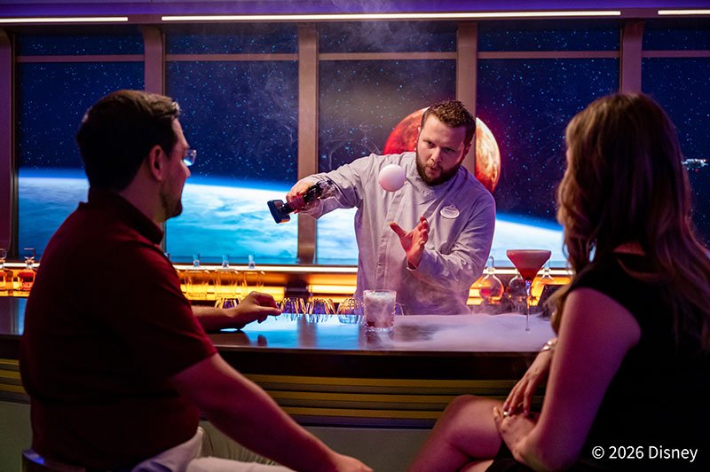 ディズニー・ウィッシュ号「スター・ウォーズ：ハイパースペース・ラウンジ」