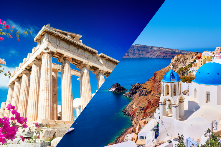 憧れのギリシャへ！アテネ＆サントリーニ島周遊