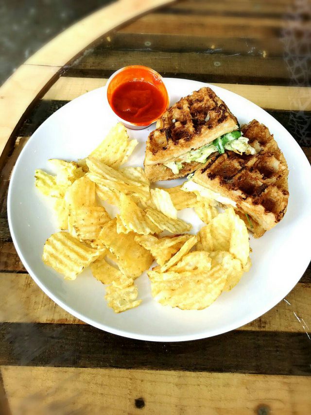 ハワイのワッフル