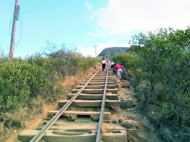 ココ・クレーター・サミット・オールド・レイルウェイ・トレイル