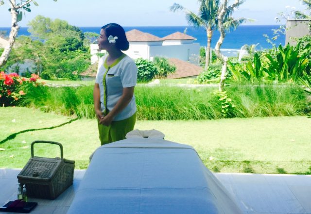 バリのマッサージ