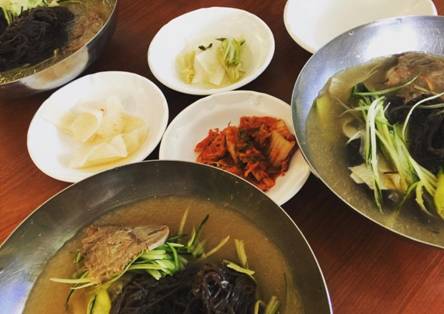 ハワイで食べた冷麺