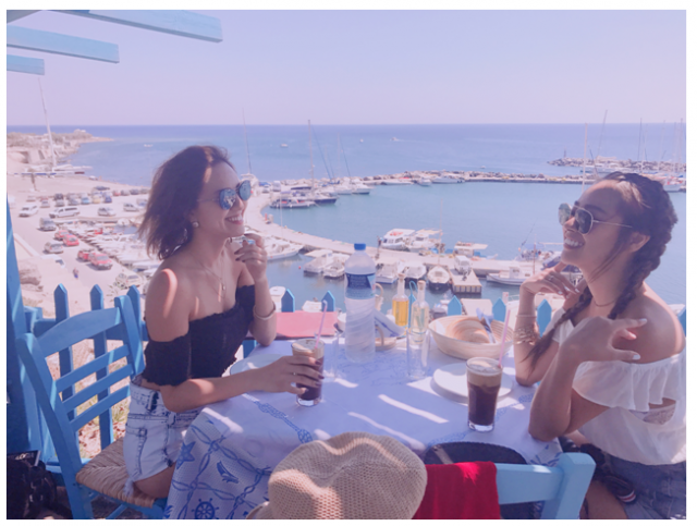 レストランからの眺め