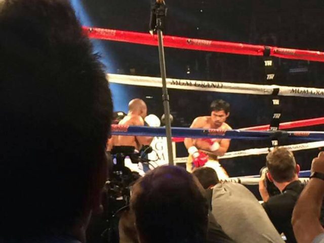 MGMグランドでの試合